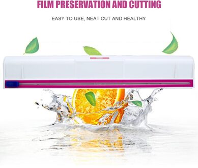 Cutter Opslag Houder Keuken Tool Voedsel Behoud Film Snijders Kitchen Tools Plastic Film Wrap Cling Dispenser