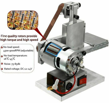 Cutting Slijpen Randen Met Schuurbanden Mini Schuurmachine Polijsten Gereedschap Elektrische Slijpen Diy Schurende Machine Multifunctionele