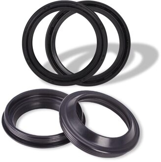 Cvk 43X55X11 43 55 11 Voorvork Demper Schokdemper Dust Afdichtring Oliekeerringen Cover dust Cap Cover Voor Grootte Is 43*55*11 zwart a reeks