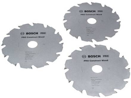 CW Wood Cirkelzaagbladen | 190 mm | 3 stuks - 2608644737