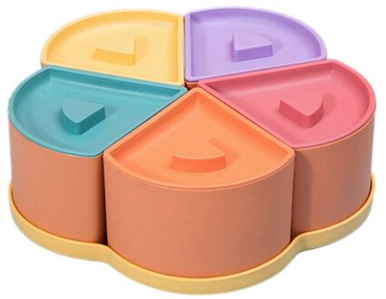 Cxd Candy Plaat Woonkamer Thuis Europese Plastic Snack Plaat Gedroogd Fruit Opslag Plaat Moer Plaat