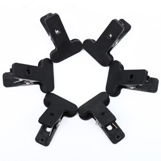 Cy 6 stks professionele fotografie studio achtergrond standhouder clips grote lange achtergrond klemmen pinnen fotoapparatuur