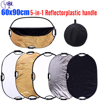 CY 60x90 cm Gratis Fotografie reflector 24x35 "5in1 Light Mulit Inklapbare Draagbare Foto Reflector studio Verlichting Controle