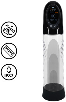 CyberPulse - Automatische Waterdichte Penis Pomp - Zwart