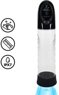 CyberPulse - Automatische Waterdichte Penis Pomp - Zwart