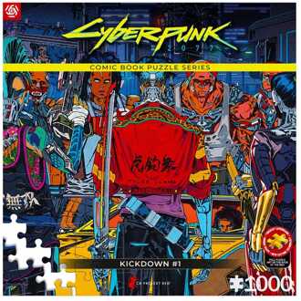 Cyberpunk 2077 Puzzle Kickdown (1000 pieces)