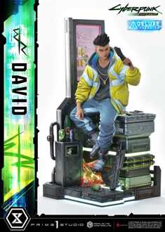 Cyberpunk: Edgerunners Real Elite Masterline Series Statue 1/4 David Bonus Version 58 cm