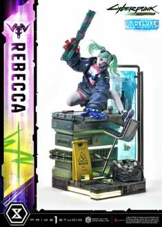 Cyberpunk: Edgerunners Real Elite Masterline Series Statue 1/4 Rebecca Deluxe Version 54 cm