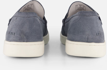 Cycleur De Luxe Front Side Instappers blauw Leer - 42,43,45,46