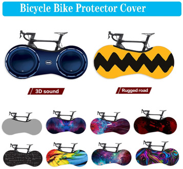 Cycling Bicycle Bike Protector Cover MTB Road Bicycle Semi-Covering Anti-dust Wheels Frame Covers Scratch-proof Storage Bike Bag
