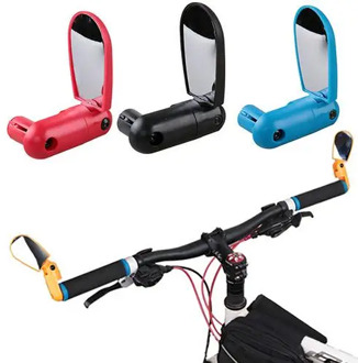 Cycling Bike Bicycle Cycle Handlebar Flexible Rear View Rearview Mirror Safety