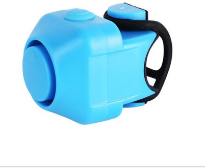 Cycling Bike Fiets Elektrische Hoorn Waterdichte Fietsstuur Bell Luid Safetybicycle 360 Rotatie Aanpassing Alarm Fietsbel blauw