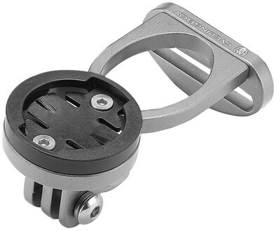 Cyclingbox Fiets Multifunctionele Code Meter Extension Frame Aluminium Fiets Lamphouder Code Meter Verlengstuk grijs