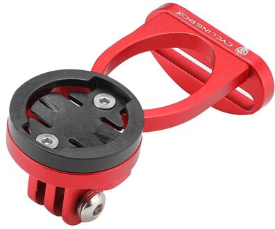 Cyclingbox Fiets Multifunctionele Code Meter Extension Frame Aluminium Fiets Lamphouder Code Meter Verlengstuk rood