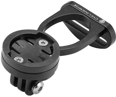 Cyclingbox Fiets Multifunctionele Code Meter Extension Frame Aluminium Fiets Lamphouder Code Meter Verlengstuk zwart