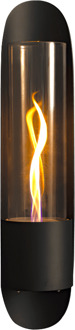 Cycloflame Wall wandhaard op tenderfuel Zwart