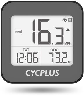 Cycplus Fietsen Gps Fietscomputer Fiets Accessoires Snelheidsmeter Led IPX6 Waterdichte Kilometerteller Draadloze Stopwatch
