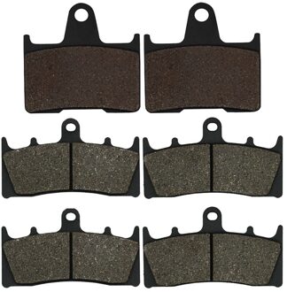 Cyleto Motorfiets Voor en Remblokken voor Suzuki GSXR 1000 GSXR1000 K1/K2 2001 2002 GSX 1400 GSX1400 2001-2007 voorkant en achterkant