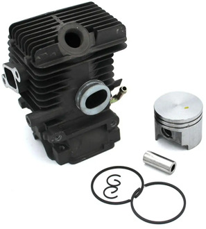 Cylinder Piston Assembly Kits 37mm For Stihl MS192 MS192T MS192TC MS192TC-E MS192TC-E Z M S192T-Z