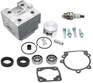 Cylinder Piston Kit Gasket Spark Plug for Stihl BR320 BR320L SR320 BR340 BR340L BR380 BR400 BR420 BR420C SR400 SR340 SR420