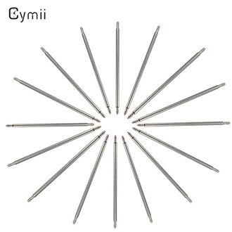 Cymii 30 stks Gemengde 23mm-37mm Horloge Pin Voor Band Spring Bars Strap Link Pins Rvs uitstekende Band Naald