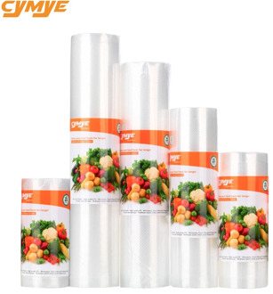 Cymye food Storage saver bags VB01 Vacuum Plastic roll custom size Bags For Kitchen Vacuum Sealer to keep food fresh