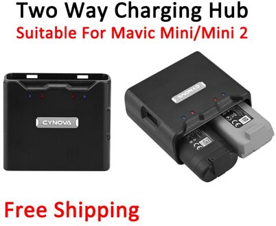 Cynova Dji Mavic Mini 2 Twee Manier Opladen Hub Voor Dji Mavic Mini Charger Drone Accessoires