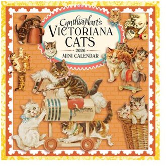Cynthia Hart's Victoriana Cats Mini Wall Calendar 2026 - Cynthia Hart