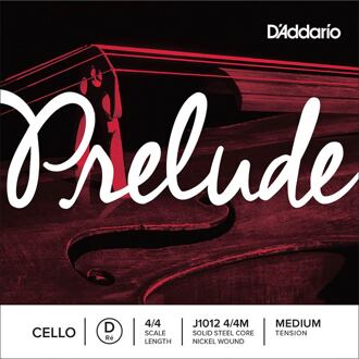 D'Addario J1012-44M cellosnaar D-2 4/4 cellosnaar D-2 4/4, medium, steel, compound wound
