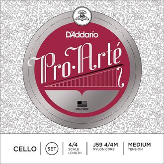 D'Addario J59-44M snarenset cello 4/4 snarenset cello 4/4, medium