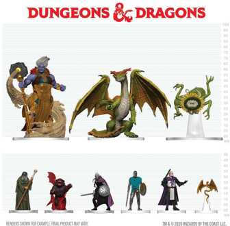 D&D Icons of the Realms Booster Brick Adventures in Faerûn 10 ct. (Set 41) 13 cm