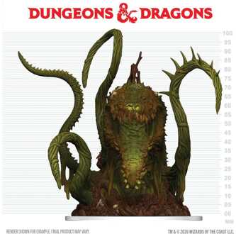 D&D Icons of the Realms Mini Figure Spore of Moander Boxed Miniature 15 cm
