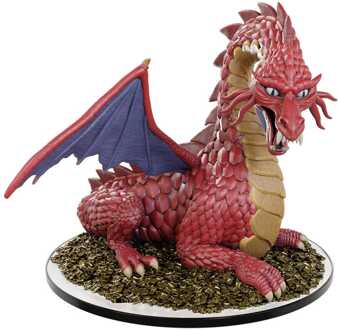 D&D Icons of the Realms pre-painted Miniatures 50th Anniversary - Classic Red Dragon (Set #31)