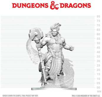 D&D Nolzur's Marvelous Miniatures Mini Figure Dao 6 cm