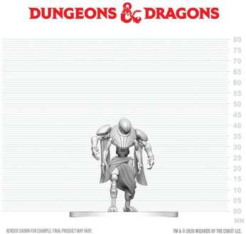 D&D Nolzur's Marvelous Miniatures Mini Figure Nimblewright Hulk 4 cm