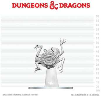 D&D Nolzur's Marvelous Miniatures Mini Figure Phaerimm Agent 6 cm