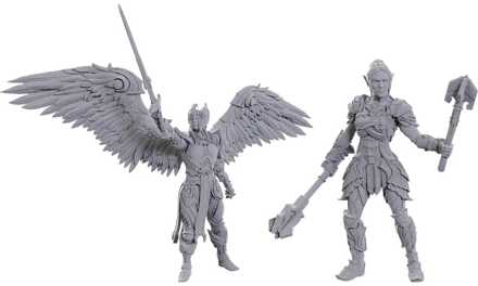 D&D Nolzur's Marvelous Miniatures Unpainted Miniature Dame Aylin & Minthara