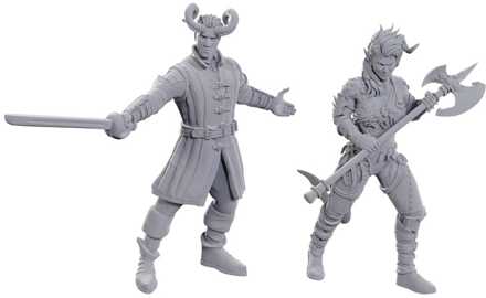 D&D Nolzur's Marvelous Miniatures Unpainted Miniature Wyll & Karlach