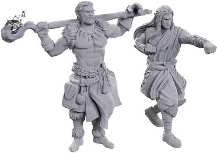 D&D Nolzur's Marvelous Miniatures Unpainted Miniatures 2-Pack Archdruid & Martial Arts Adept