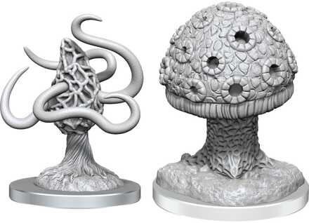D&D Nolzur's Marvelous Miniatures Unpainted Miniatures 2-Pack Shrieker & Violet Fungus