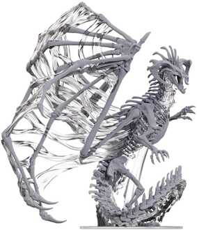 D&D Nolzur's Marvelous Miniatures Unpainted Miniatures Black Dracolich 30 cm