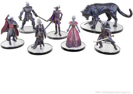 D&D The Legend of Drizzt 35th Anniversary pre-painted Miniatures Family & Foes Boxed Set