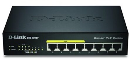 D-Link netwerk switch DGS-1008P
