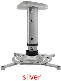 D-Mount DL-PM30 10Kg Universele Full Motion Tilt Swivel Aluminium Projector Plafond Beugel Rack zilver