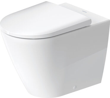 D-Neo staand toilet met vuilafstotende laag 37x58x40cm Wit