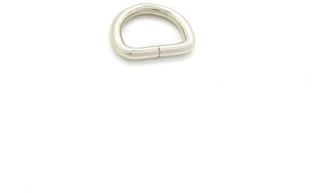 D-vormige gesp ongelaste D ring halve cirkel knop voor 20mm Webbing handwerken diy halsband accessoires metalen ambachten DK20Y