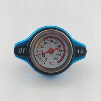 D1 Grote Hoofd Thermo Radiator Cap Tank Cover met Temperatuurmeter Utility Veilig 0.9 En 1.1 En 1.3 Bar