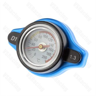 D1 Spec Radiator Cap 0.9bar/1. Bar/1.3bar Blauwe Kleur
