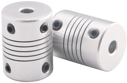 D19L25 Lente Flexibele Koppeling CNC As Stappenmotor Coupler Connector 5/6/6.35/8mm 6x8mm