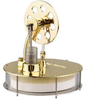 D2 Low Temperature Stirling Engine Assembled Electricity Generator Heat Experiment Physical Generator Model with Flywheel Design
